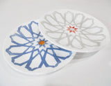 Corelle AMALFI Choose: AZUL or ROSA 6 3/4" APPETIZER PLATE Bread Dessert *Italy Mediterranean Coast