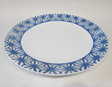 Corelle AMALFI AZUL 10 1/4" DINNER PLATE Blue Italy Mediterranean Coast