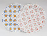 Corelle AMALFI 8 1/2" LUNCH PLATE Choose: AZUL or ROSA Italy Mediterranean Coast