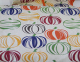 Harvest Kitchen Gourds PUMPKIN APRON Form Fitting Cotton THANKSGIVING Cook