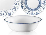 ❤️ NEW Corelle ARTEMIS 18-oz SOUP CEREAL BOWL 6 1/4" x 2" Dark Blue Rim