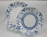 ❤️ 1 Corelle ARTEMIS *Choose: DINNER or LUNCH PLATE *Cool Blue Floral Tendrils