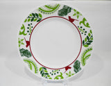 ❤️ Corelle BIRDS & BOUGHS Choose: DINNER or LUNCH PLATE Christmas Red Cardinals