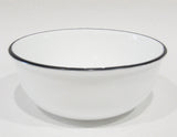 Corelle BLACK Rim 16-oz SOUP BOWL Cereal Salad *Woodland Leaves ~ City Ribbon