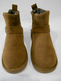 ❤️ NIB Womens Size 7 MUK LUKS Harlene LUK~EES BOOTS Ankle Booties CAMEL BROWN