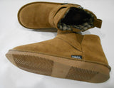 ❤️ NIB Womens Size 7 MUK LUKS Harlene LUK~EES BOOTS Ankle Booties CAMEL BROWN