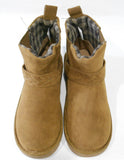❤️ NIB Womens Size 7 MUK LUKS Harlene LUK~EES BOOTS Ankle Booties CAMEL BROWN