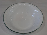❤️ Corelle CALLAWAY 18-oz SOUP Cereal Salad BOWL 7.25" Fluted Ivy Green Rim
