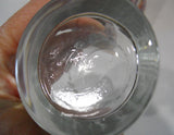 ❤️ 4 NEW Corelle CALLAWAY 7-oz JUICE GLASSES *Green Ivy Weighted Bottoms "Crisa"
