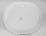 ❤️ NEW Corelle CALLAWAY Ivy Oblong SERVING PLATTER 12x10 Embossed Swirls GREEN