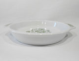 ❤️ HTF Corelle Coordinates CALLAWAY IVY Deep Dish PIE PLATE Stoneware Handles