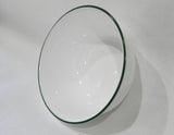 ❤️ NMC CORELLE Livingware 28-oz SOUP Chili BOWL *Callaway Hunter GREEN Rim
