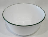 ❤️ NMC CORELLE Livingware 28-oz SOUP Chili BOWL *Callaway Hunter GREEN Rim