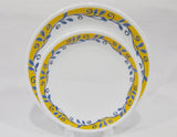 *NEW 1 Corelle CASA FLORA 10 1/4 DINNER PLATE Mexico Blue Yellow