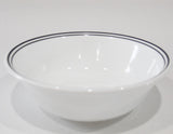 Corelle CITY BLOCK 18-oz SOUP Cereal BOWL *Double Black Band Striped Rim