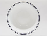 Corelle CITY BLOCK 18-oz SOUP Cereal BOWL *Double Black Band Striped Rim