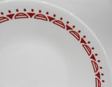 ❤️ Corelle CORDOBA RED 6 3/4" APPETIZER PLATE Bread *Inspired by Ancient Patterns of Spain
