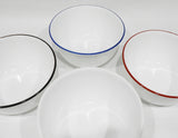 ❤️ New CORELLE 28-oz SOUP Chili BOWL *Choices: Cafe Banded WHITE CAFE BLACK BLUE RED