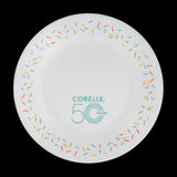 CORELLE 50th Anniversary 6 3/4" BIRTHDAY SPRINKLES Bread Appetizer Cake PLATE
