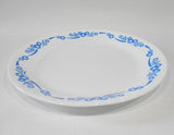 ❄️ NEW Vtg. CORELLE by Corning CORNFLOWER 10.25" DINNER PLATE Blue Floral 1970