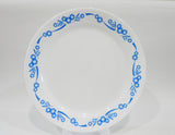 ❄️ NEW Vtg. CORELLE by Corning CORNFLOWER 10.25" DINNER PLATE Blue Floral 1970
