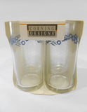 ❤️ New 4 Corelle CORNFLOWER BLUE 16-oz Tumbler GLASSES Hi-Ball Iced Tea Water Glass