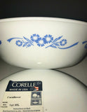 ❤️ New 1 CORELLE 60th Anniversary BLUE CORNFLOWER 1-Qt SERVING BOWL Pasta Vegetable