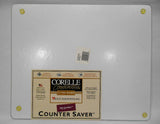 Corelle MY GARDEN 15x12 COUNTER SAVER Tempered Glass Colorful Border Summer Florals