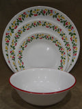 1 Corelle HOLIDAY BERRIES 6 3/4" Bread Dessert PLATE Seasonal Christmas Wreath