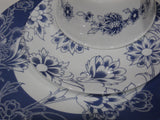 Corelle Signature INDIGO BLOOMS 21.5-oz SOUP Cereal Salad BOWL *Dark Blue Floral