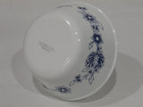 Corelle Signature INDIGO BLOOMS 21.5-oz SOUP Cereal Salad BOWL *Dark Blue Floral