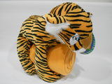 Kids Cuddly Friends PLUSH TIGER ANIMAL Toy w/50x60 Orange THROW BLANKET