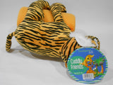 Kids Cuddly Friends PLUSH TIGER ANIMAL Toy w/50x60 Orange THROW BLANKET