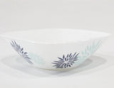 *New Corelle DAHLIA Square 22-oz SOUP BOWL Cereal 6.5" *Blue Green Flower Petals