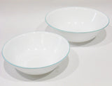 ❤️ NEW Corelle DELANO 2-Qt SERVING BOWL 10.25" Aqua Blue Sea Mist Green Rim