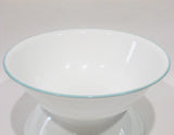 ❤️ NEW Corelle DELANO 2-Qt SERVING BOWL 10.25" Aqua Blue Sea Mist Green Rim