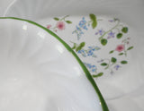 ❤️ 1 HTF Corelle DELICATE ARRAY 1-Qt SERVING BOWL Enhancements Chutney Green Rim