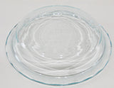 New PYREX Easy Grab CLEAR GLASS 11-1/4" Scalloped Rim PIE PLATE Quiche Multi Dish