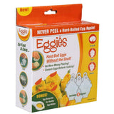 6 EGGIES Hard Boiled Cookers + Bonus Separator *No Shell to Peel Deviled Eggs