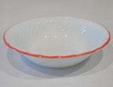 ❤️ MINT Corelle ELEGANT ROSE 18-oz Soup Cereal BOWL Pink Swirled Rim