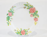 *NEW Corelle ELEGANT ROSE *Choose: 10 1/4" DINNER or 9" LUNCH Salad PLATE Pink Floral