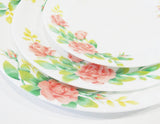 *NEW Corelle ELEGANT ROSE *Choose: 10 1/4" DINNER or 9" LUNCH Salad PLATE Pink Floral