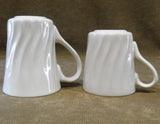 ❤️ New CORELLE White Swirl Stoneware ENHANCEMENTS MUG *Choose 10.5-oz OR 9-oz Cup