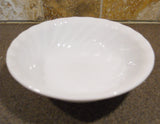 ❤️Pristine CORELLE White Swirl ENHANCEMENTS 10-oz DESSERT BOWL Fruit Berry Sauce