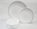 1 Corelle Boutique EVENING LATTICE 21.5-oz SOUP Cereal BOWL *Blue Diamonds