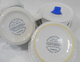 ❤️ NEW 8-pc Corningware FRENCH WHITE 16-oz DISH & MUGS w/POP-INS VENT COVER Lids