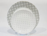 Corelle FARMSTEAD GRAY *Choose: 11" DINNER or 8 1/2" LUNCH PLATE *Grey Farmhouse Curtains