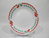 ❤️ NEW Corelle FIESTA 6 3/4" BREAD / APPETIZER PLATE *Red Green Chili Peppers