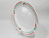 ❤️ EUC Corelle by Corning FIESTA OVAL SERVING PLATTER Plate *Red Hot Chili Pepper