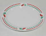 ❤️ EUC Corelle by Corning FIESTA OVAL SERVING PLATTER Plate *Red Hot Chili Pepper